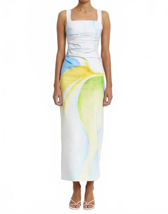 SIGNIFICANT OTHER Dresses & Skirts - NEW SIGNIFICANT OTHER phoebe maxi dress in seaglass print